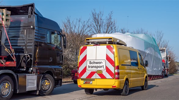 Bild zu Großraum- und Schwertransporte